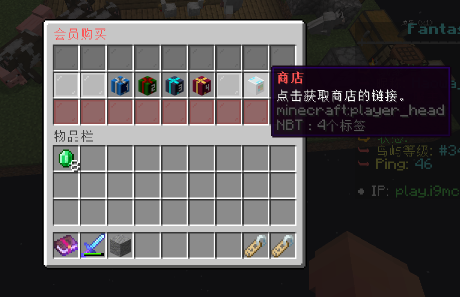 【教程】FantasyCraft服务器充值/购买使用教程